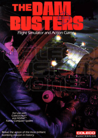 Dam Busters Colecovision  box art